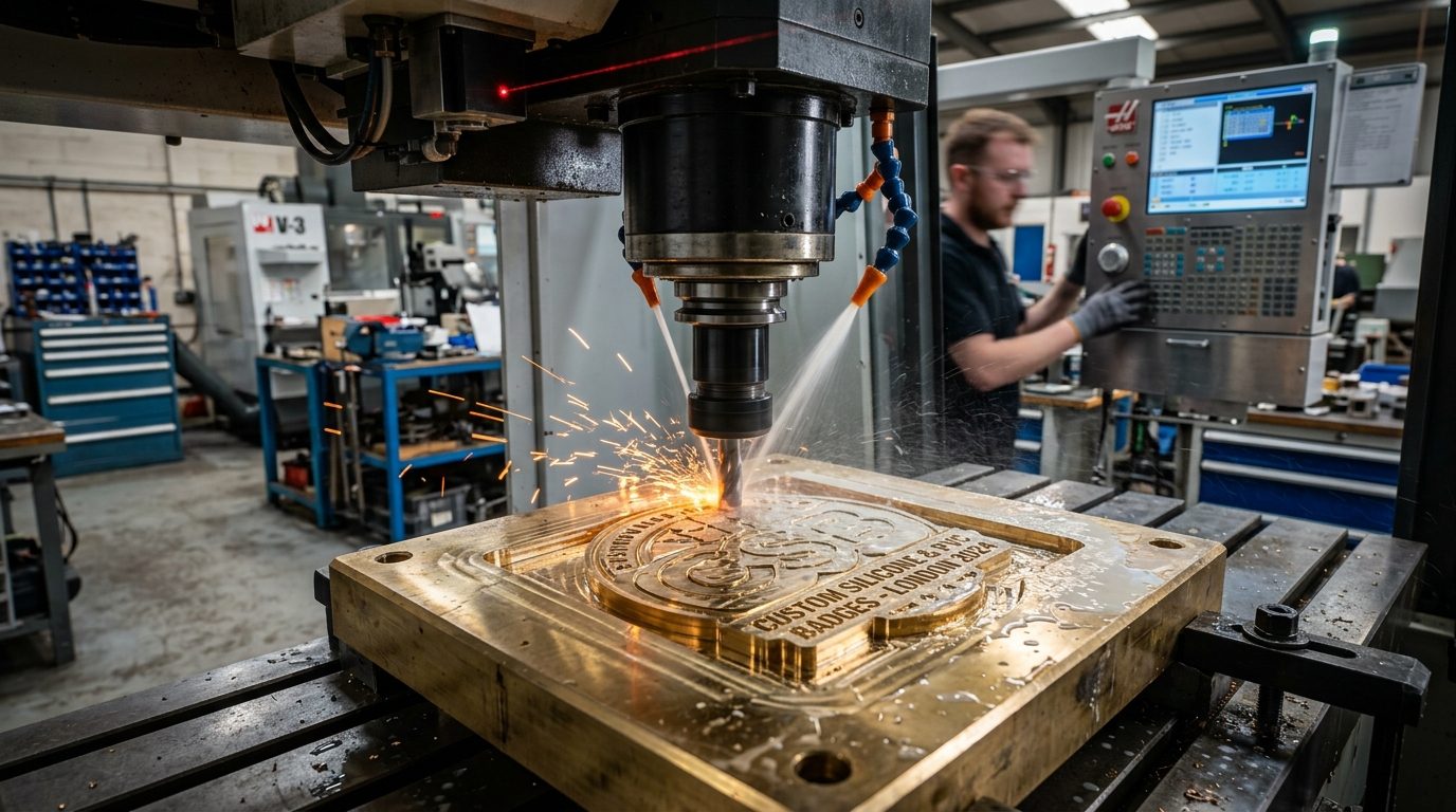 Custom mold tooling center and automated dispensing