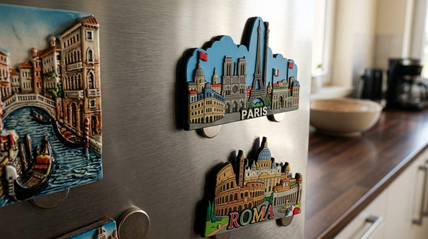 3D Souvenir Fridge Magnets Engineering