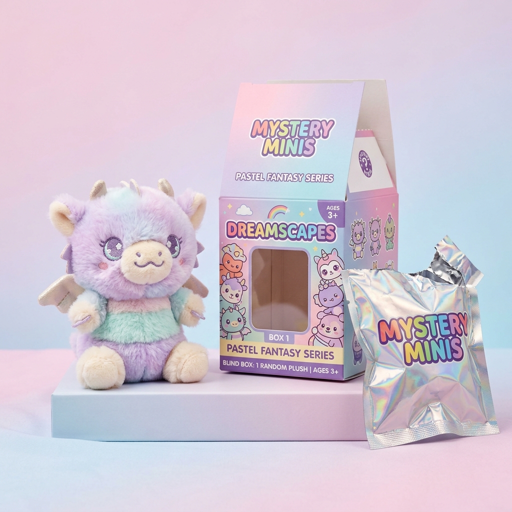Designer Collectible Plush Blind Box Series