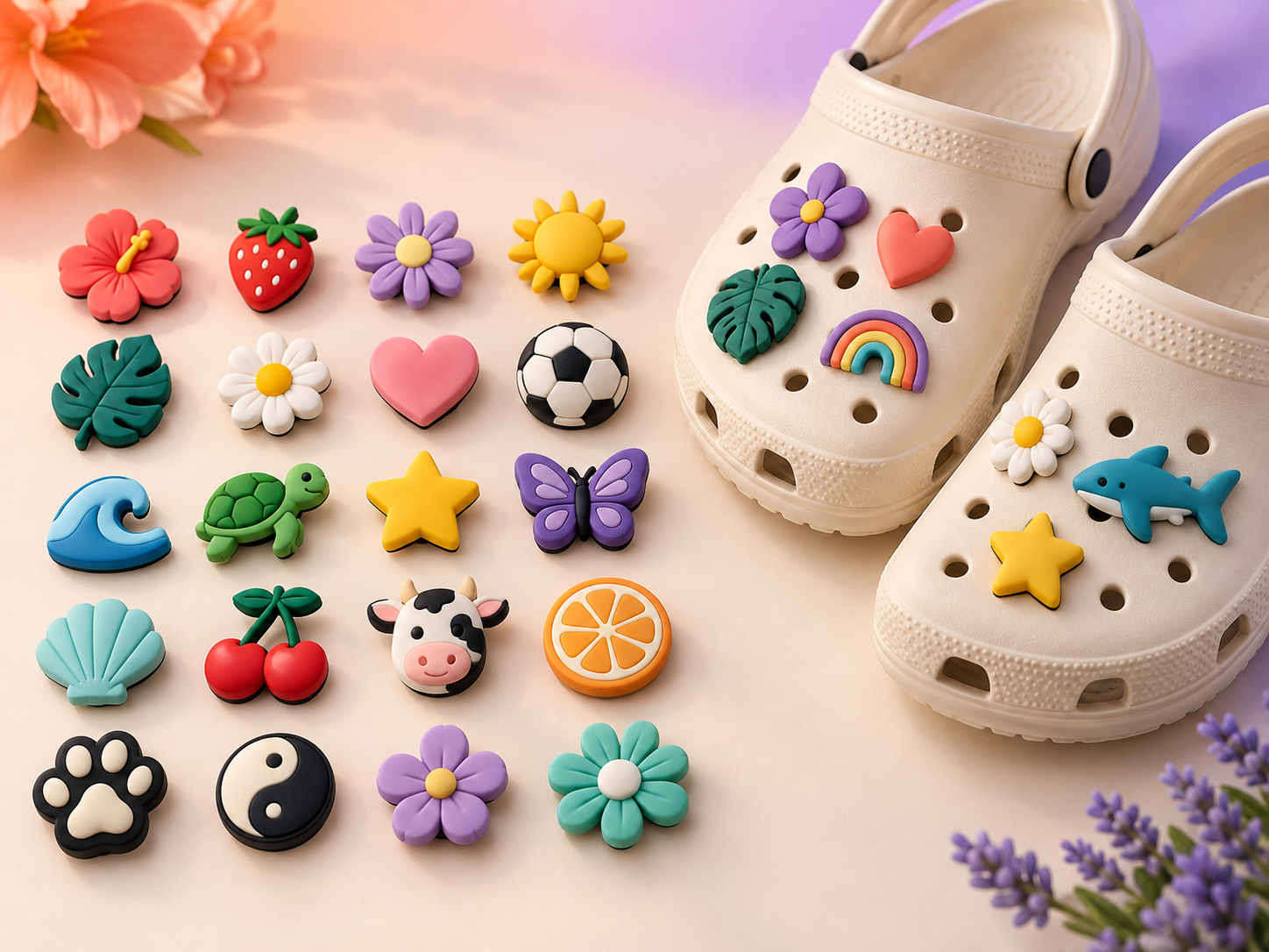 PVC & Silicone Shoe Charms